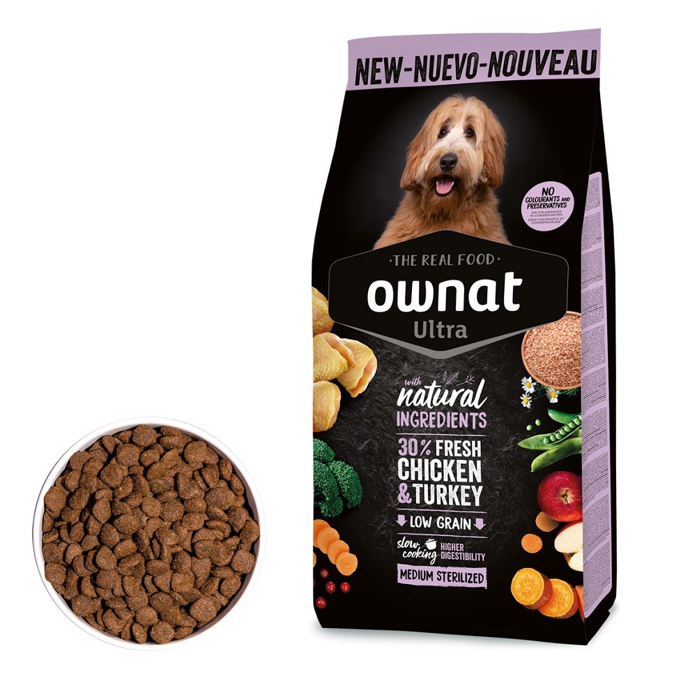 OWNAT ULTRA DOG Medium Sterilized 12kg
