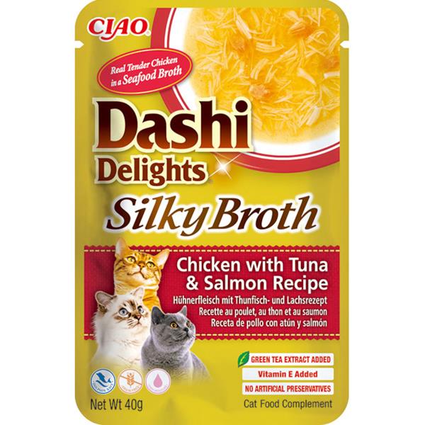 Churu Dashi Del. Silky kaps. kuře,tuňák,losos 40 g