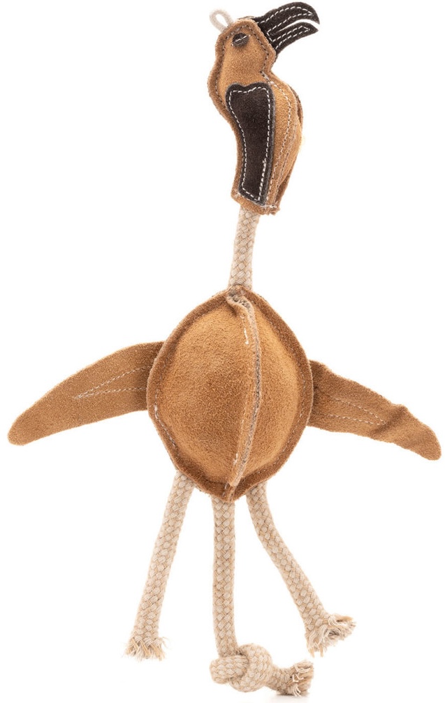 Wooffee pravá kůže sup s provazy 37 cm