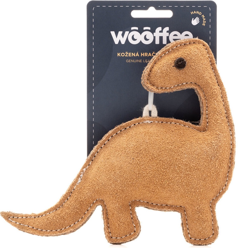 Wooffee pravá kůže dinosaurus 18 cm