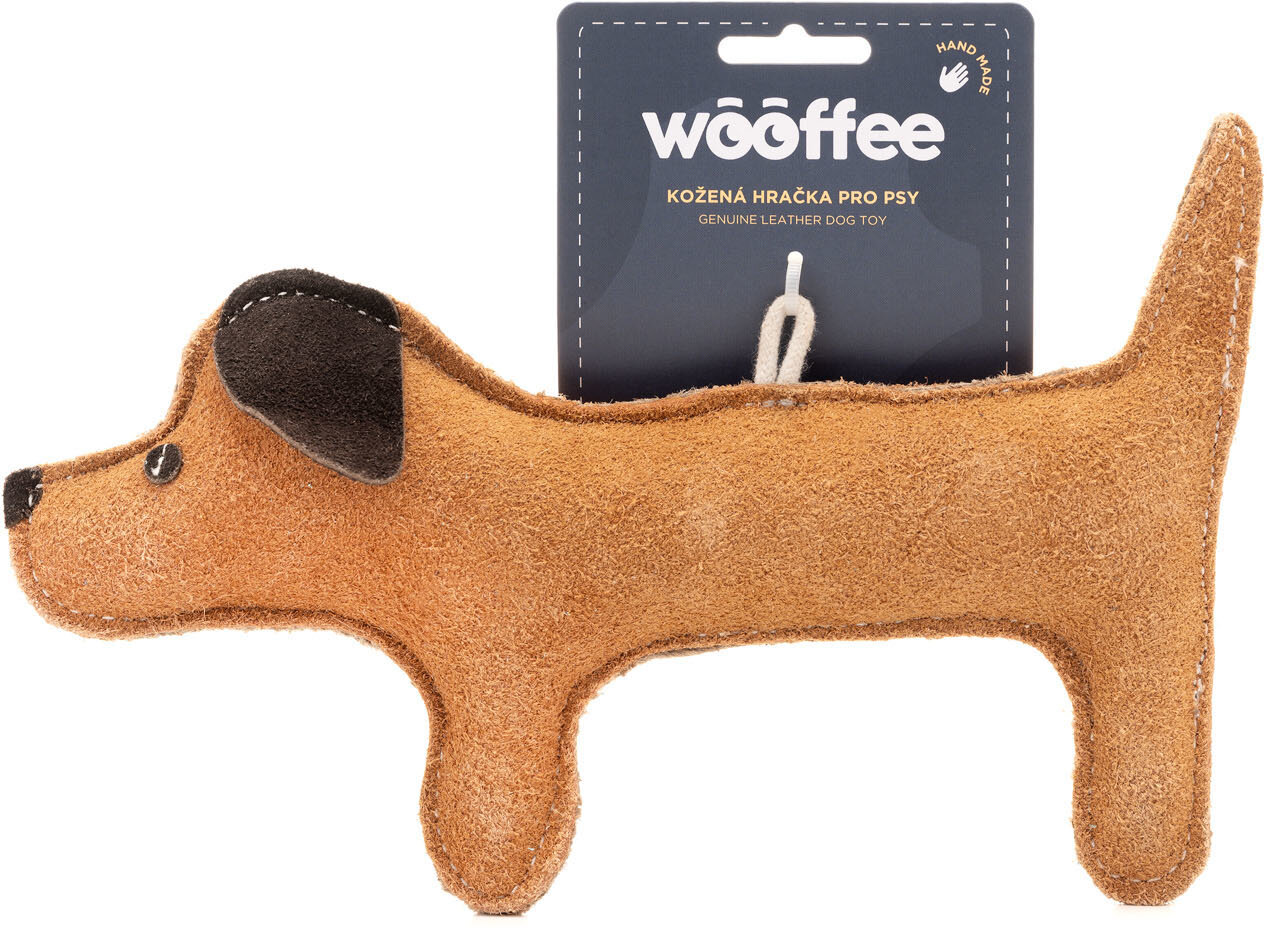 Wooffee pravá kůže jezevčík 25 cm