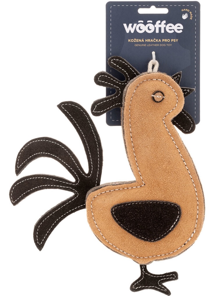 Wooffee pravá kůže kohout 24,5 cm