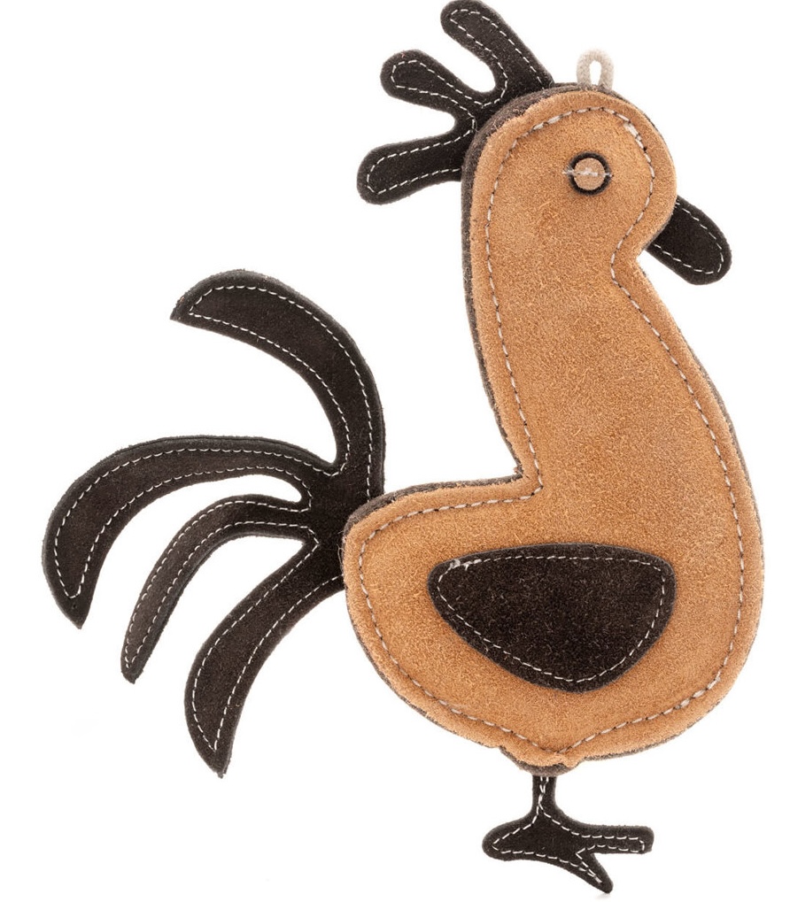 Wooffee pravá kůže kohout 24,5 cm