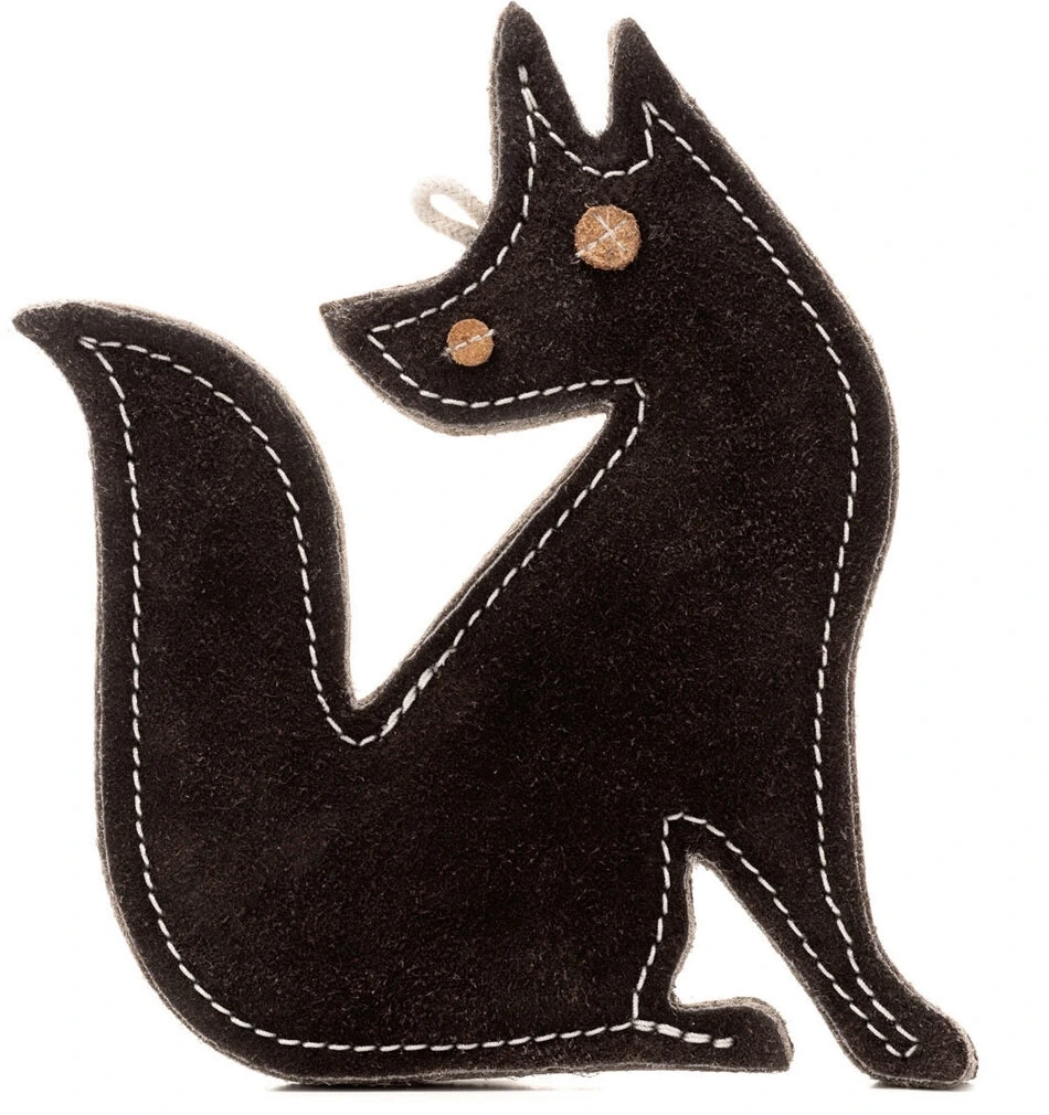Wooffee pravá kůže liška 20 cm