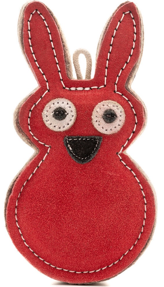 Wooffee pravá kůže vysmátý králík 18 cm