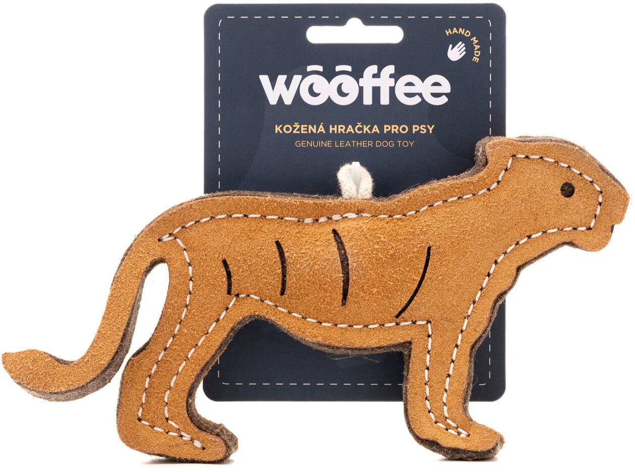 Wooffee pravá kůže tygr 21 cm