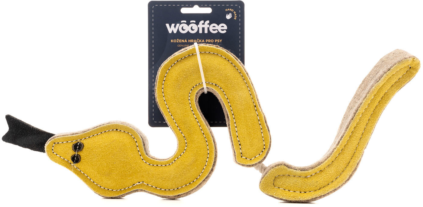 Wooffee pravá kůže had 40 cm