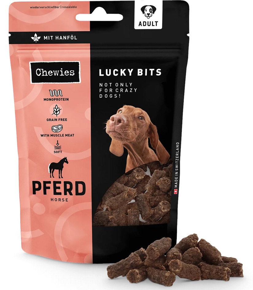 Chewies Lucky Bits s koňským masem 80 g