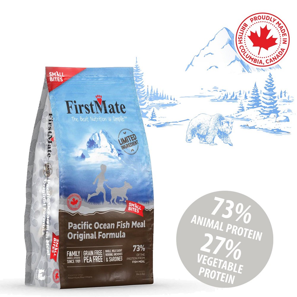 FirstMate Pacific Ocean Fish Original Small Bites 1,8 kg