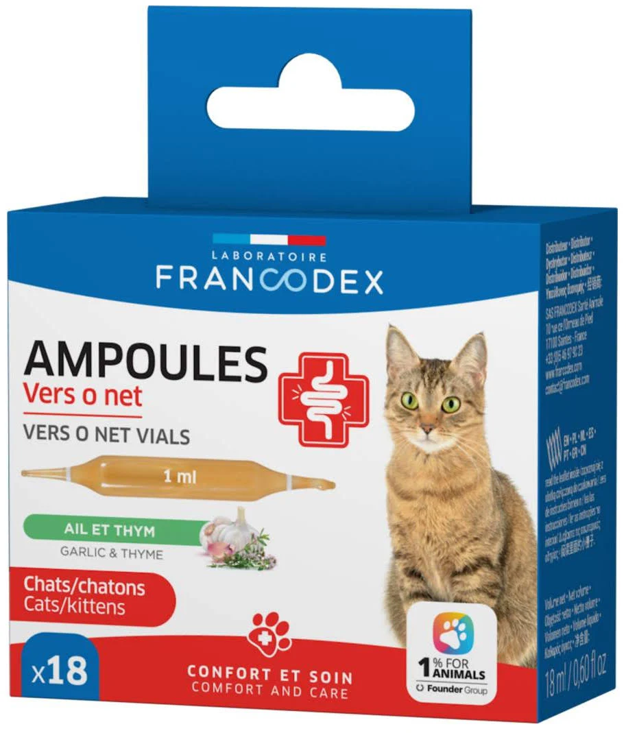 Francodex Intestinal Comfort ampulky kočka,kotě18x1ml