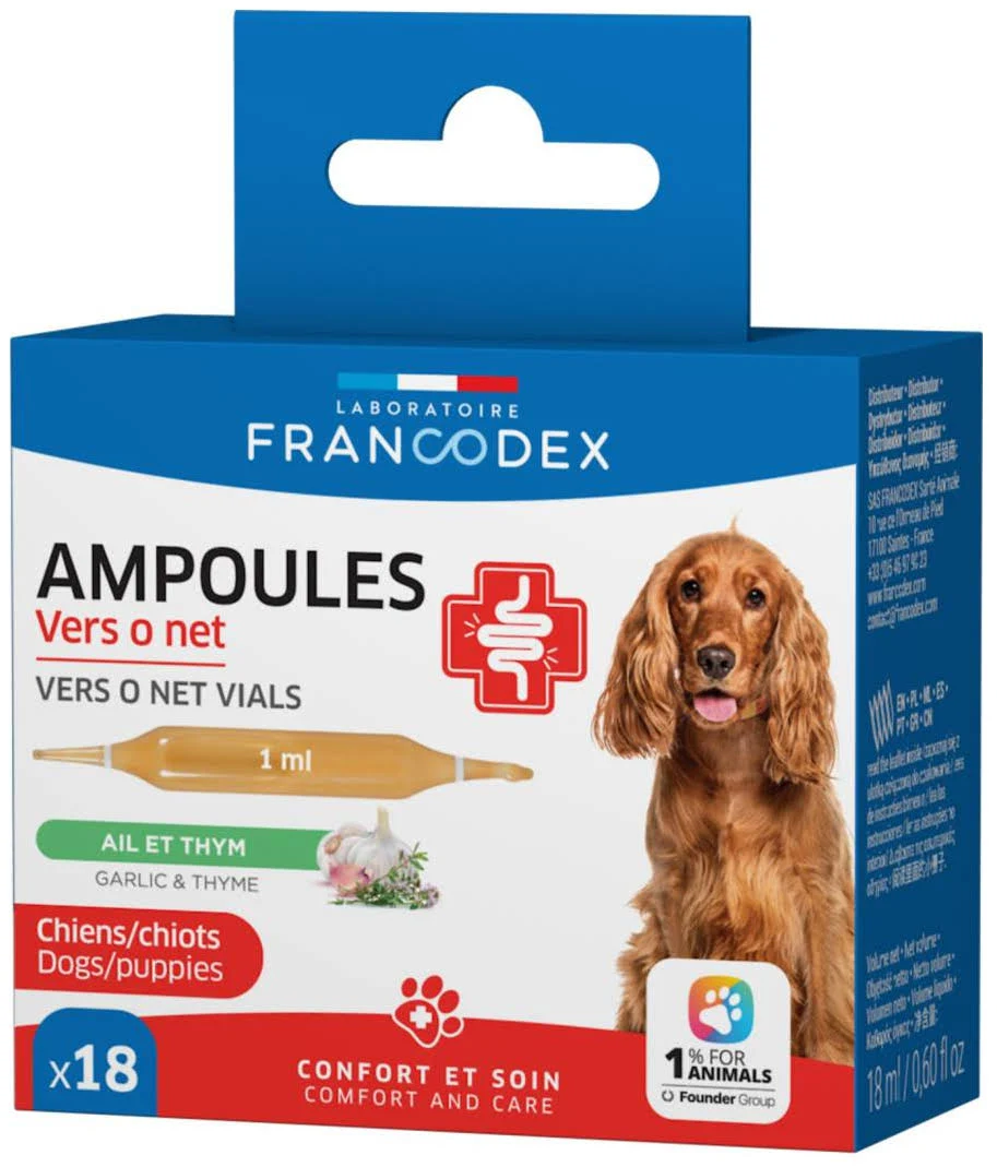 Francodex Intestinal Comfort ampulky pes,štěně 18x1ml