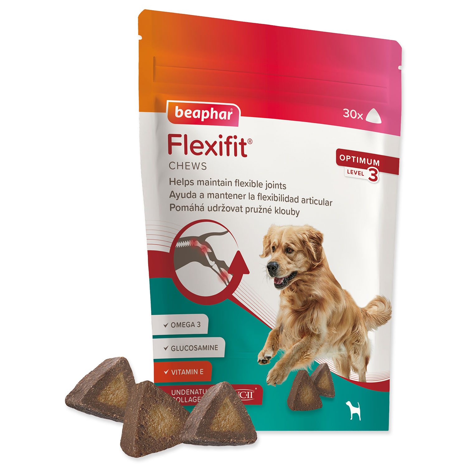 Pochoutka Beaphar Flexifit žvýkací 175 g