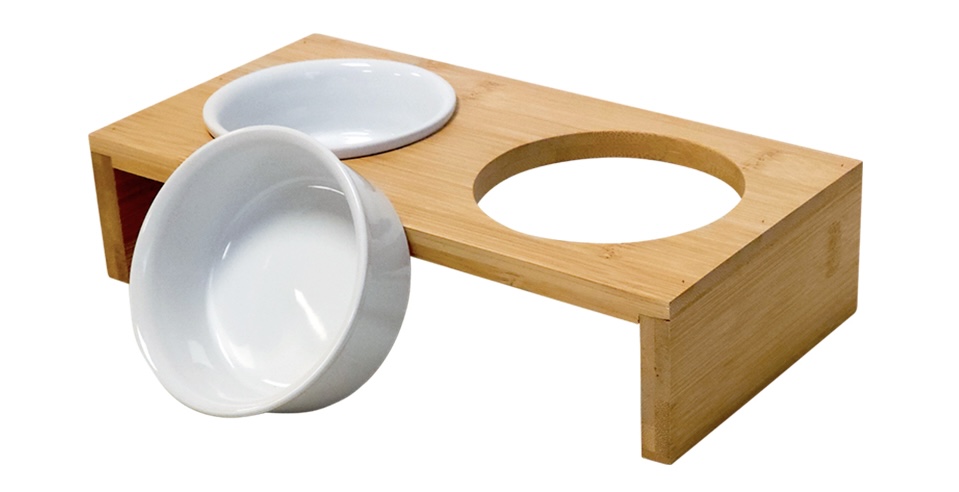 Nobby psí bar + 2 misky ILUS 2 x 150 ml