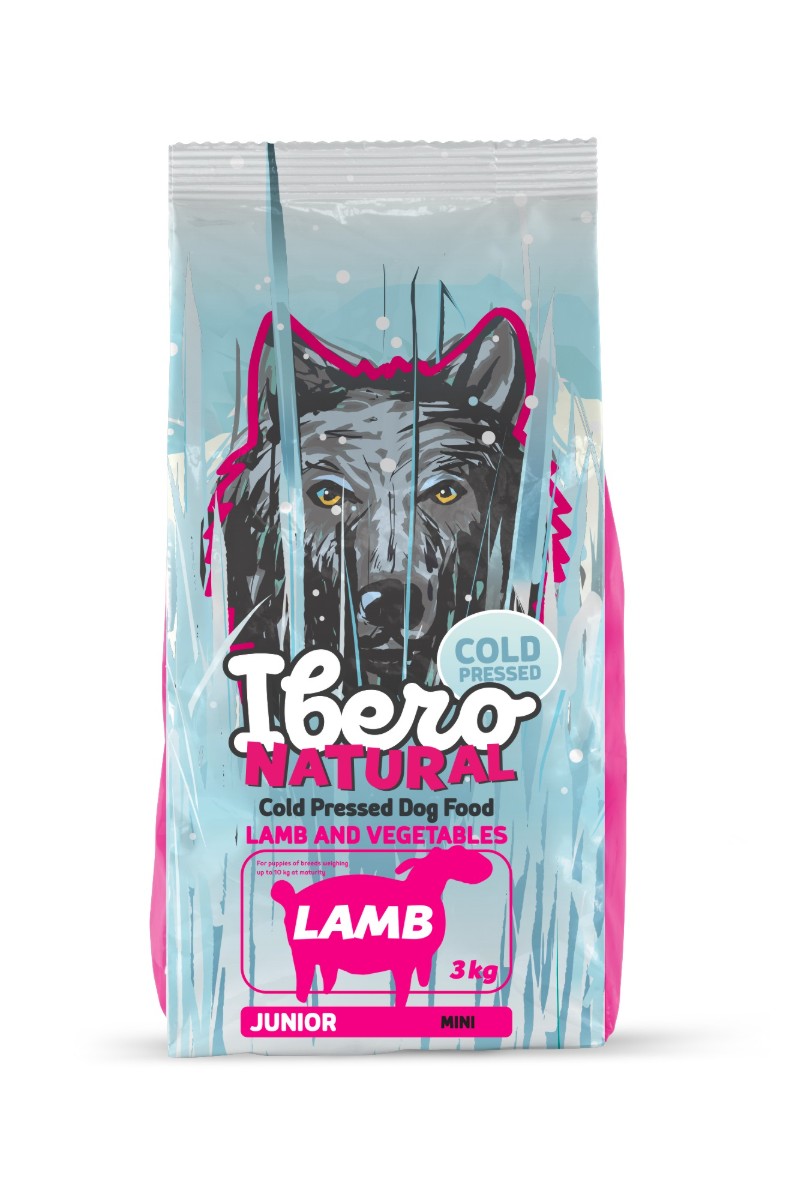 Ibero Cold Press Dog Junior Mini Lamb 3kg