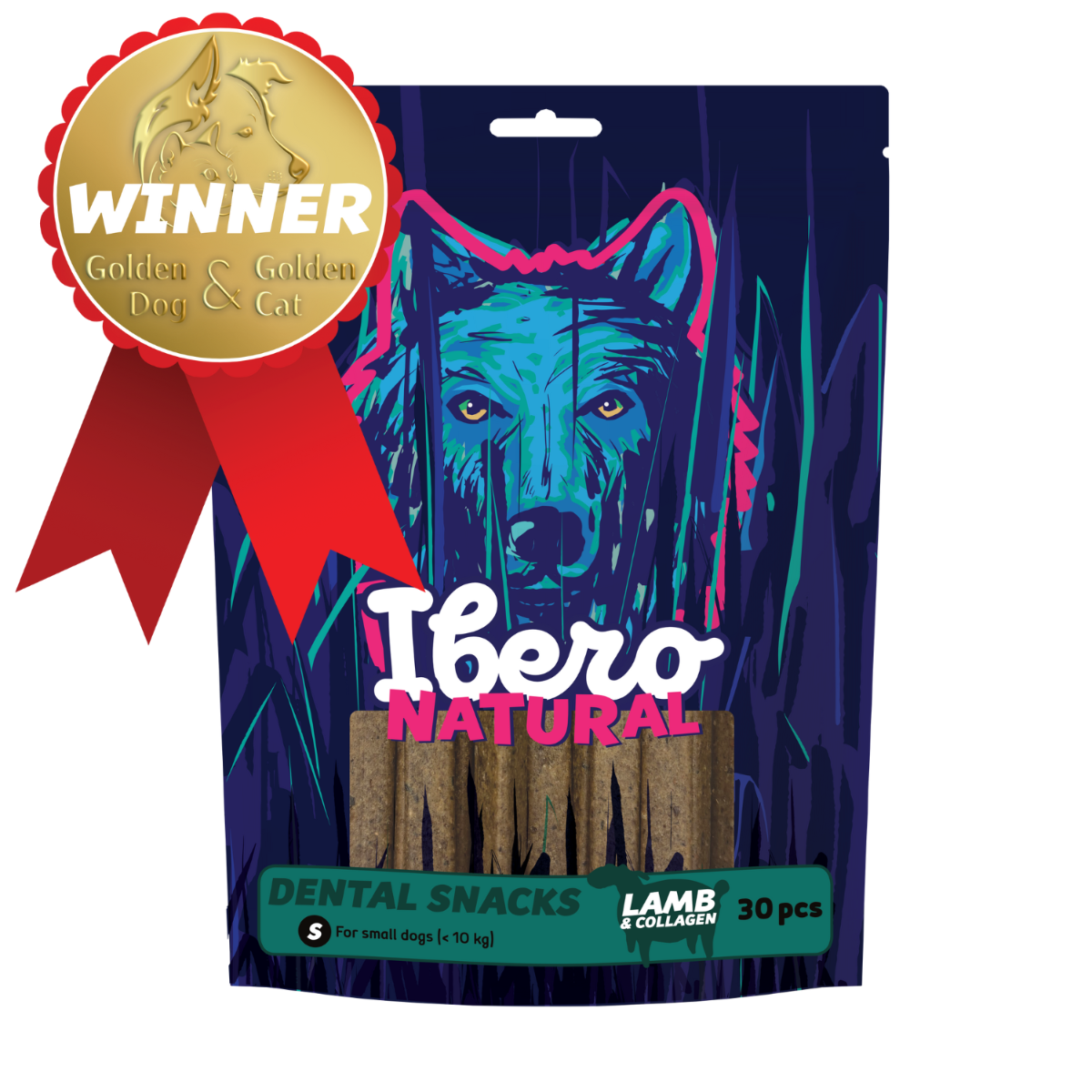 Ibero Dental Snacks Jehněčí Kolagen S 200 g