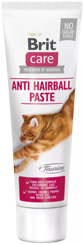 Brit Care Cat FUNCTIONAL PASTE ANTI HAIRBALL with TAURINE 100 g