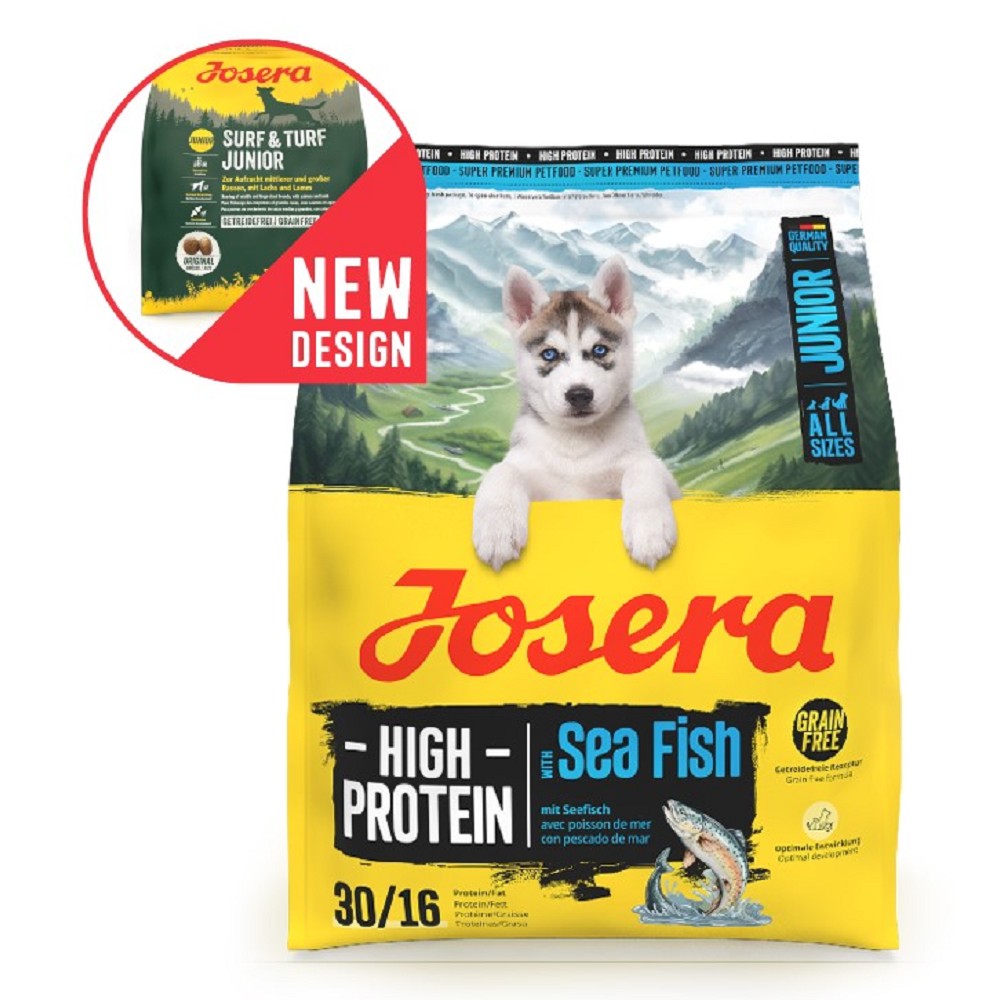 Josera Dog All Sizes High Protein Junior with Sea Fish 3 kg