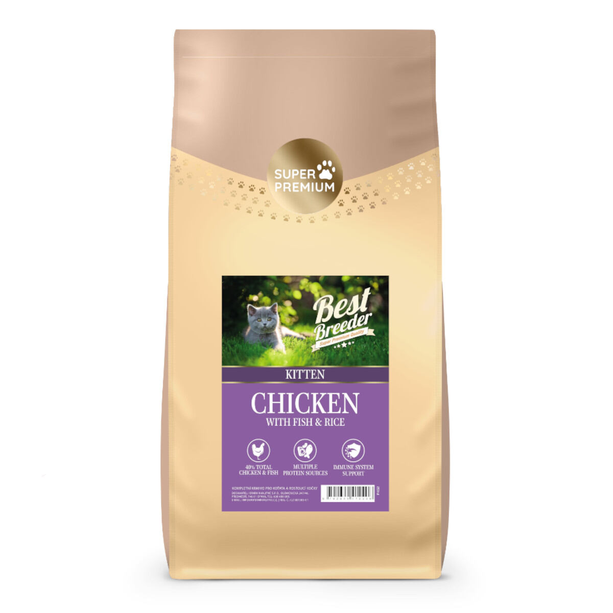 Best Breeder Kitten Chicken  2 kg
