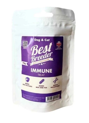 Best Breeder Treats Dog & Cat Immune  70 g