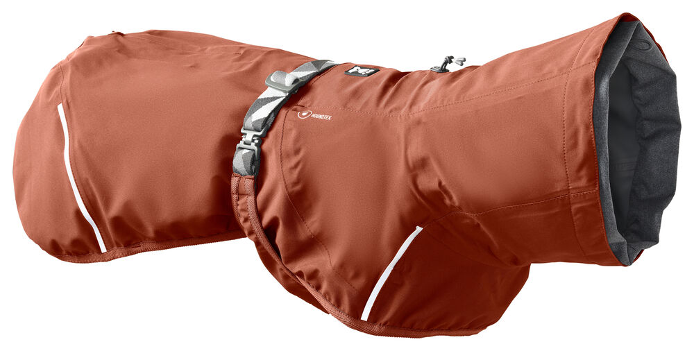 Hurtta & Co New Obleček Hurtta Mudventure Coat ECO skořicový 25