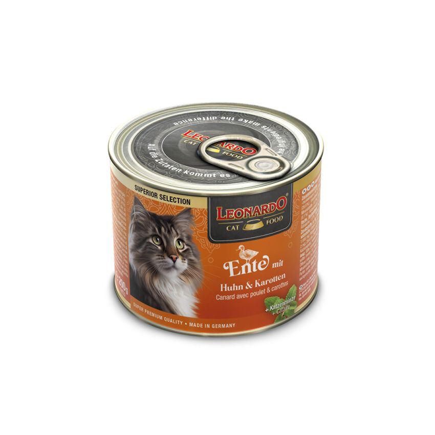 Leonardo Superior Selection Kachní s kuřecím a mrkví  200 g