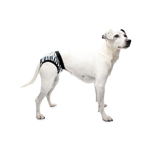 Samohýl Exclusive Hárací kalhotky bavlna Marty bílo-černé 32cm