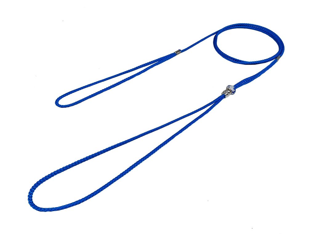 Bafpet Předváděcí vodítko lanko 140cm/3mm modrá