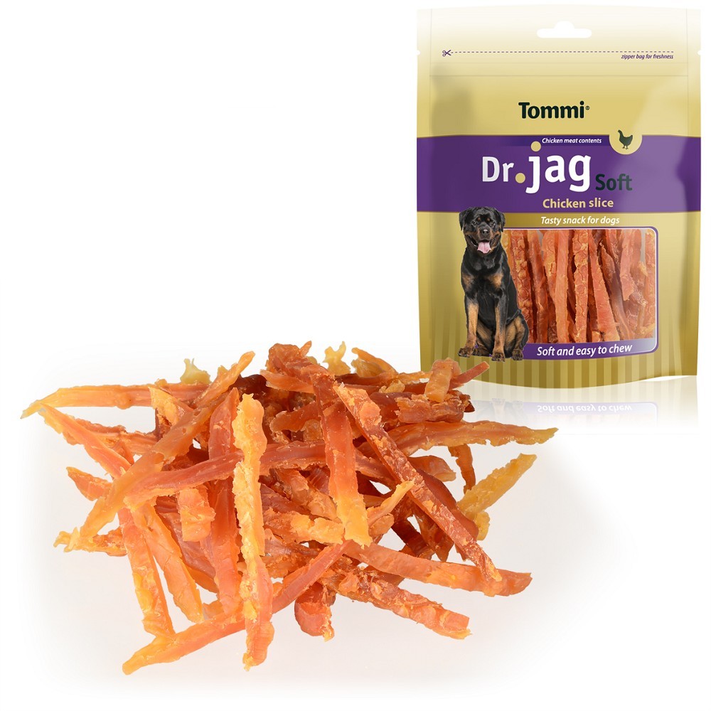Dr.Jag Soft Chicken slice 250g