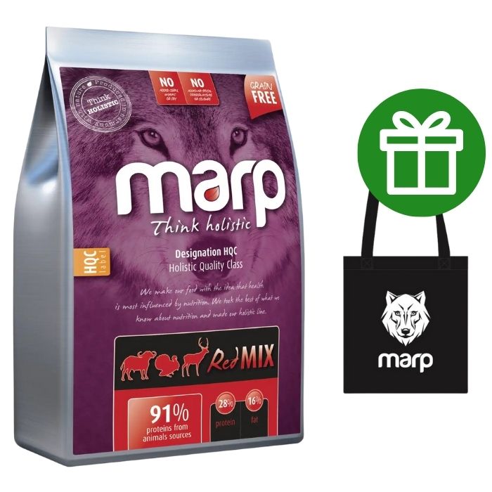 Marp Holistic Red Mix - hovězí,krůtí,zvěřina bez obilovin 12kg