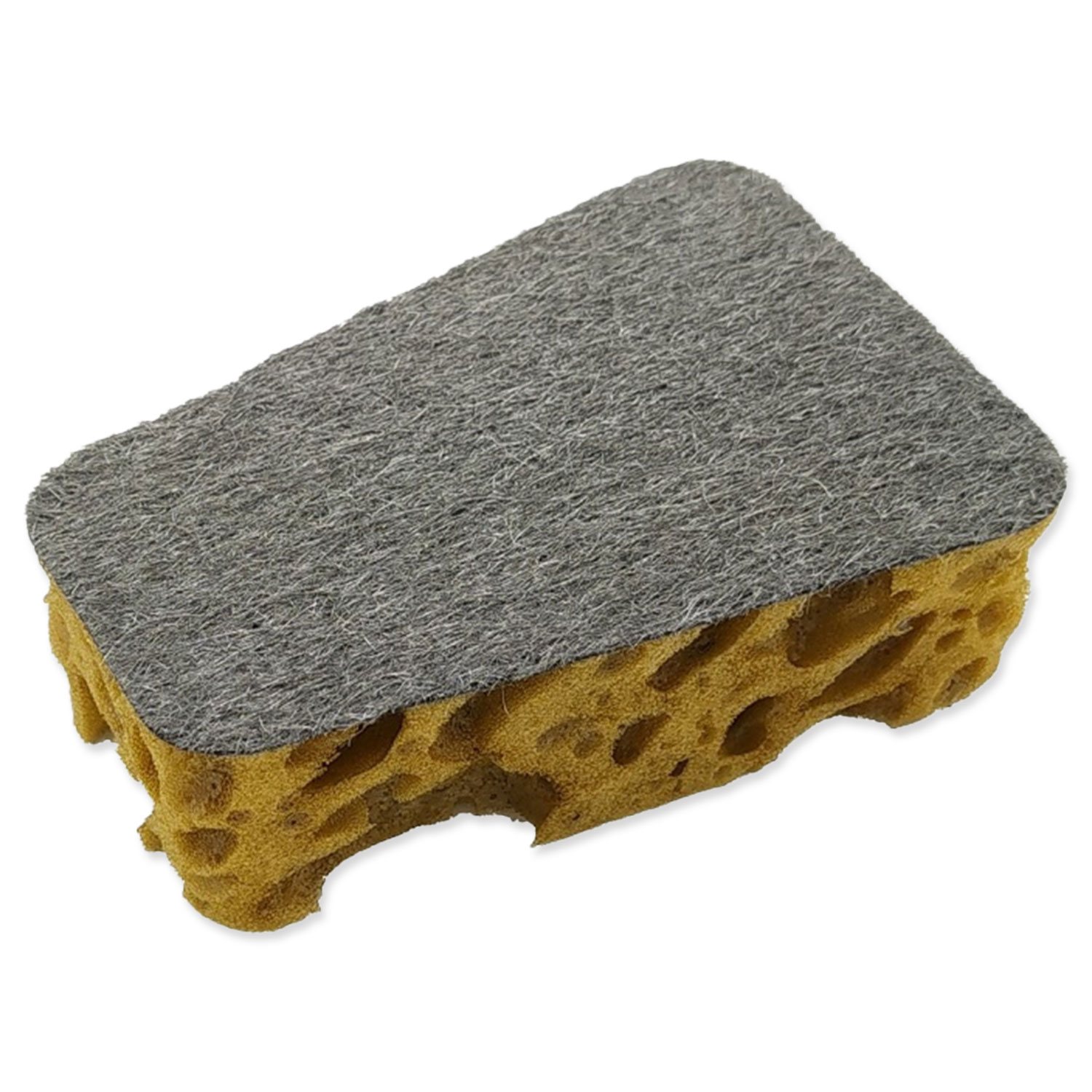 Aqua Style Čistící houbička na sklo s nerezovou vatou 10,5 x 6,5 cm