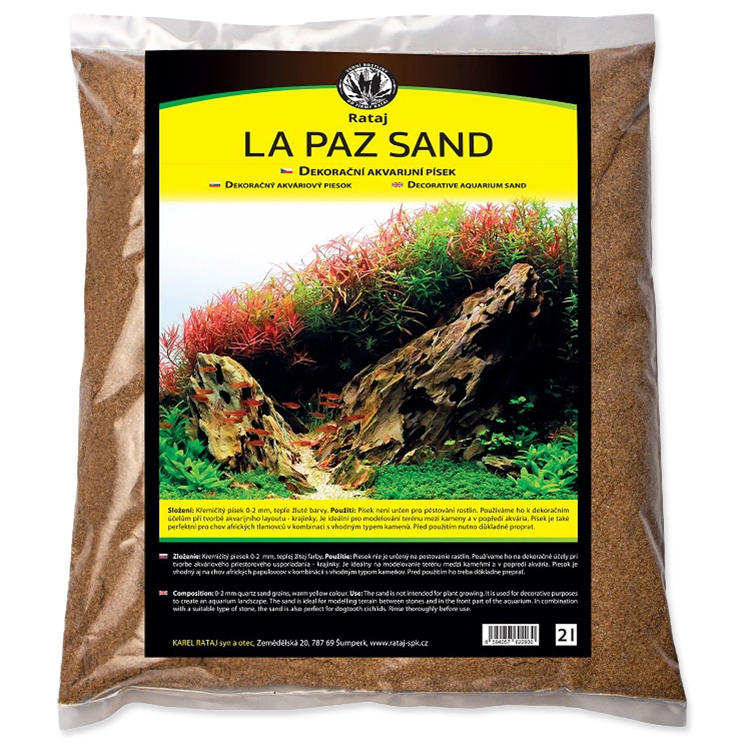 Dekorační písek Rataj La paz sand 2l