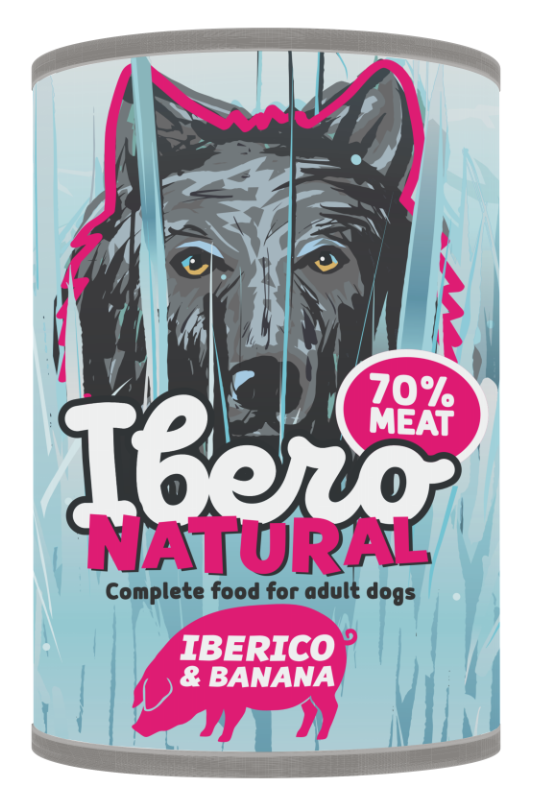 Ibero Cold Pressed GF Konz. 400g - Iberico & Banana