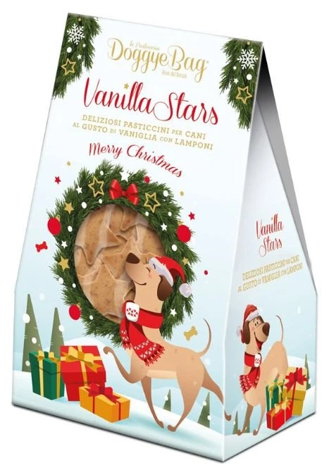 DoggyeBag Vanilla Stars s vanilkou a malinou 180 g