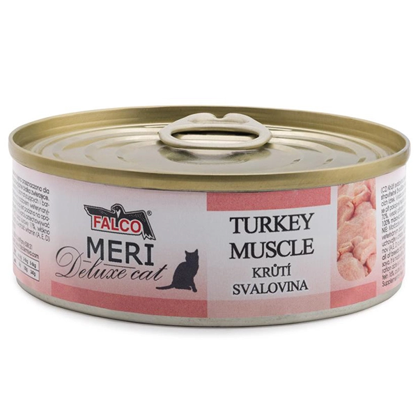 MERI Deluxe Cat krůtí svalovina 80g