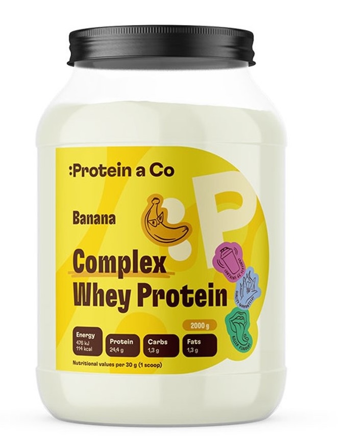 Protein a Co Protein&Co Complex Whey 2 kg - Banán