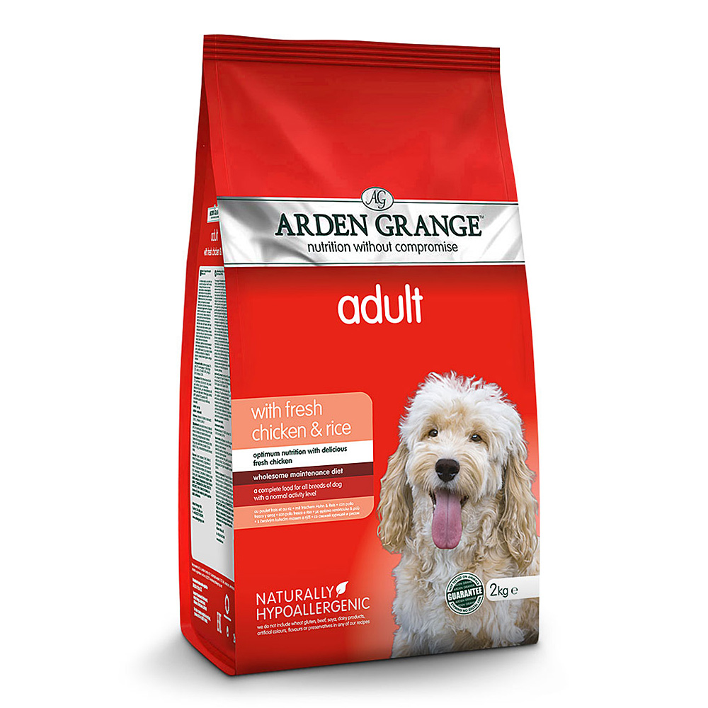 Arden Grange Dog Adult with fresh Chicken&Rice 2kg