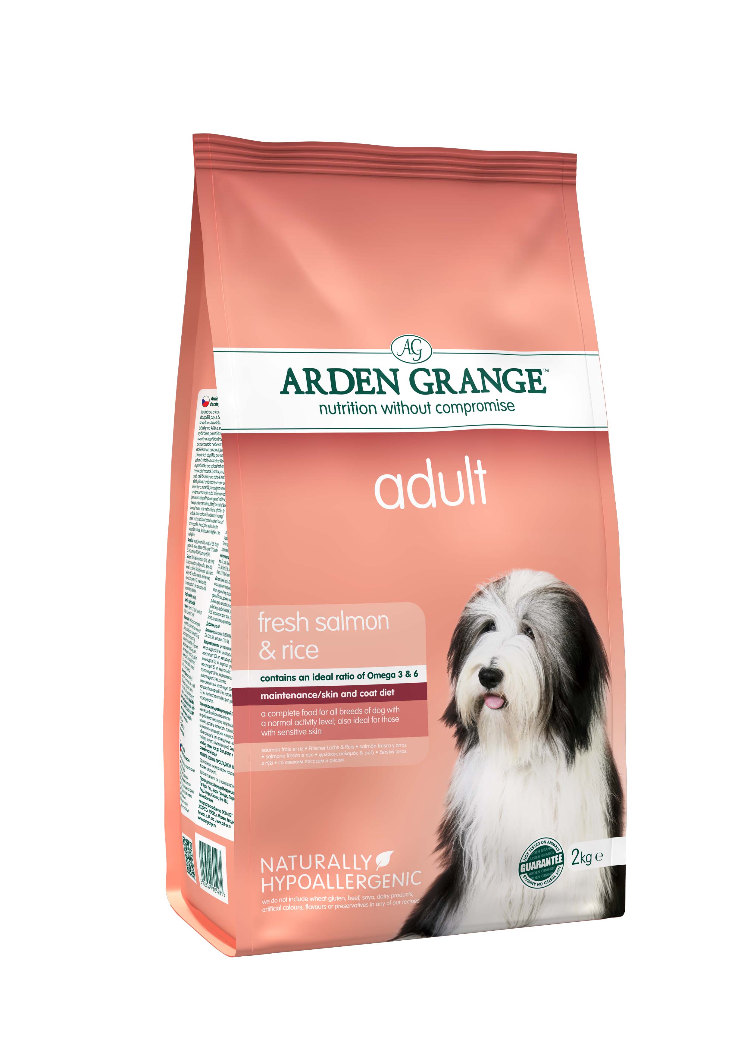 Levně Arden Grange Adult fresh Salmon & Rice 2 kg