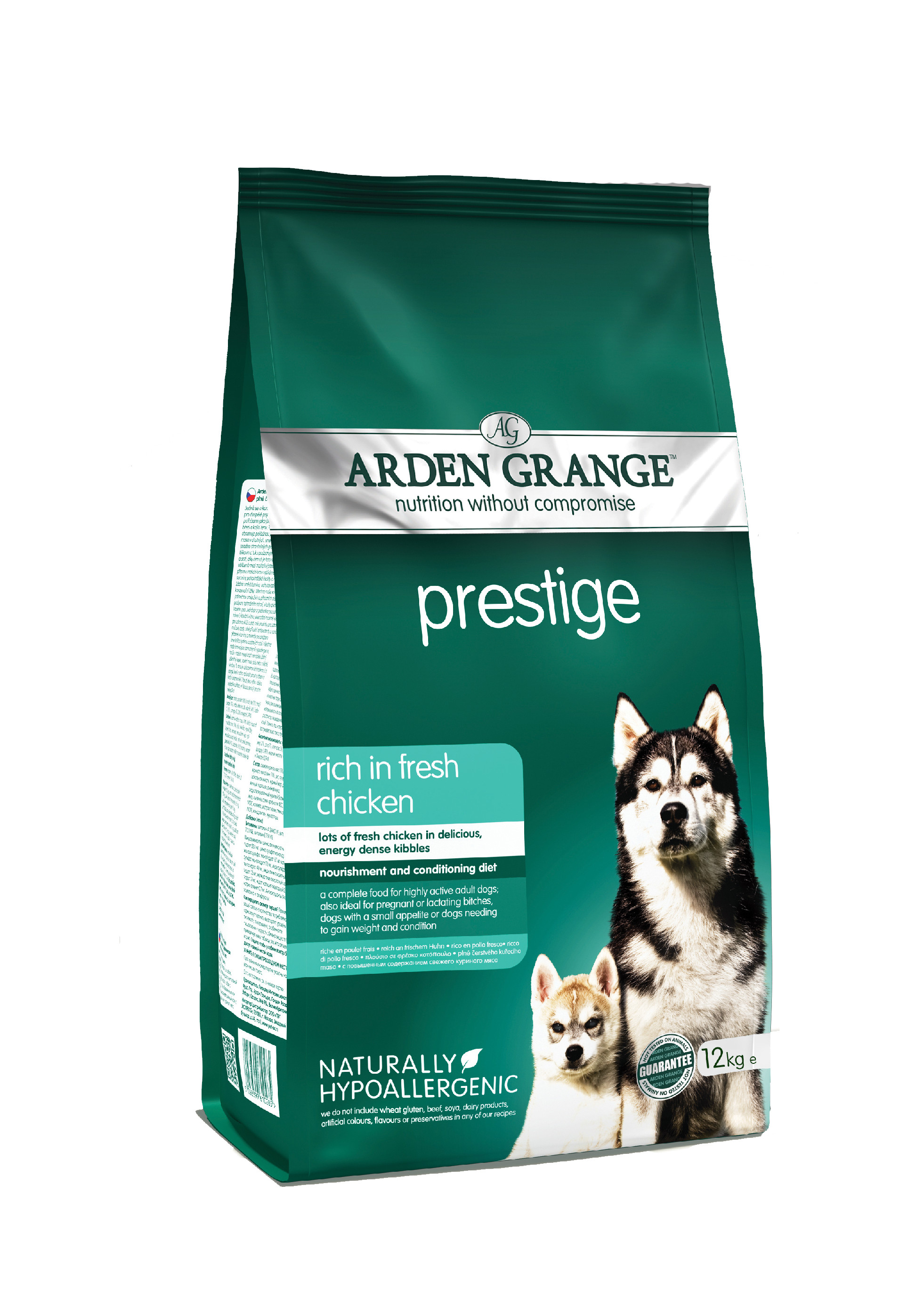 Levně Arden Grange Prestige rich in fresh Chicken 12 kg