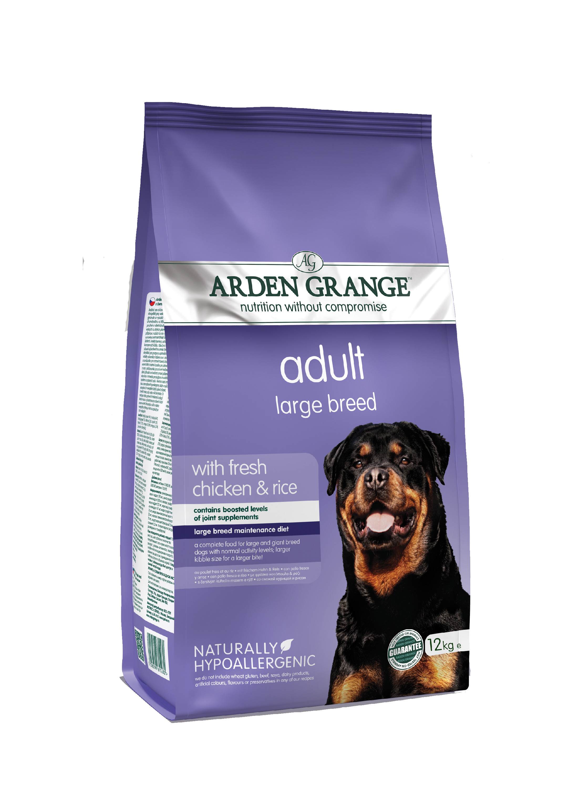 Arden Grange Adult Large Breed with fresh Chicken & Rice 12 kg