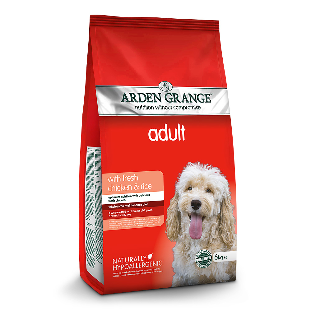 Arden Grange Dog Adult with fresh Chicken&Rice 6kg