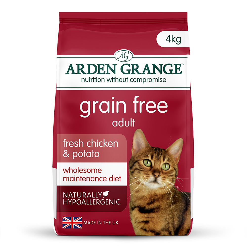 Arden Grange GF Cat Adult with fresh Chick&Potato 4kg