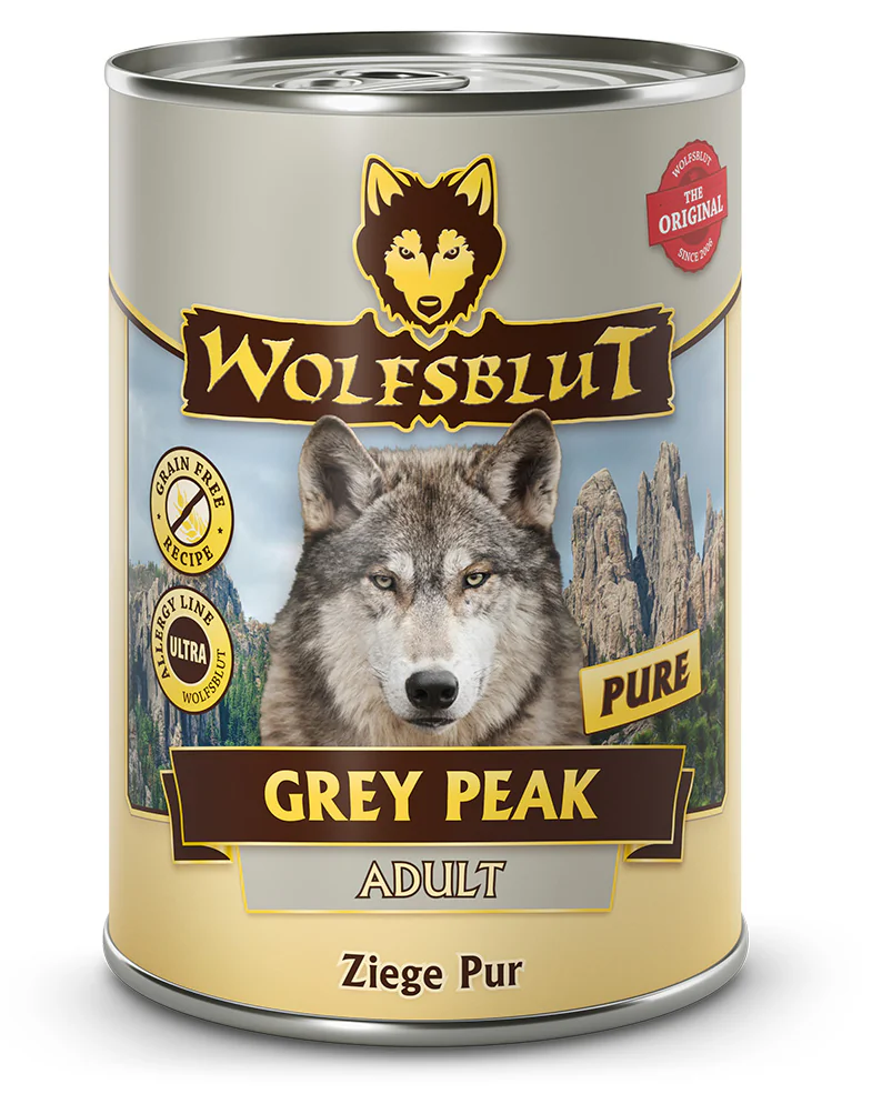 Wolfsblut Dog Adult Grey Peak Pure konz. 395g