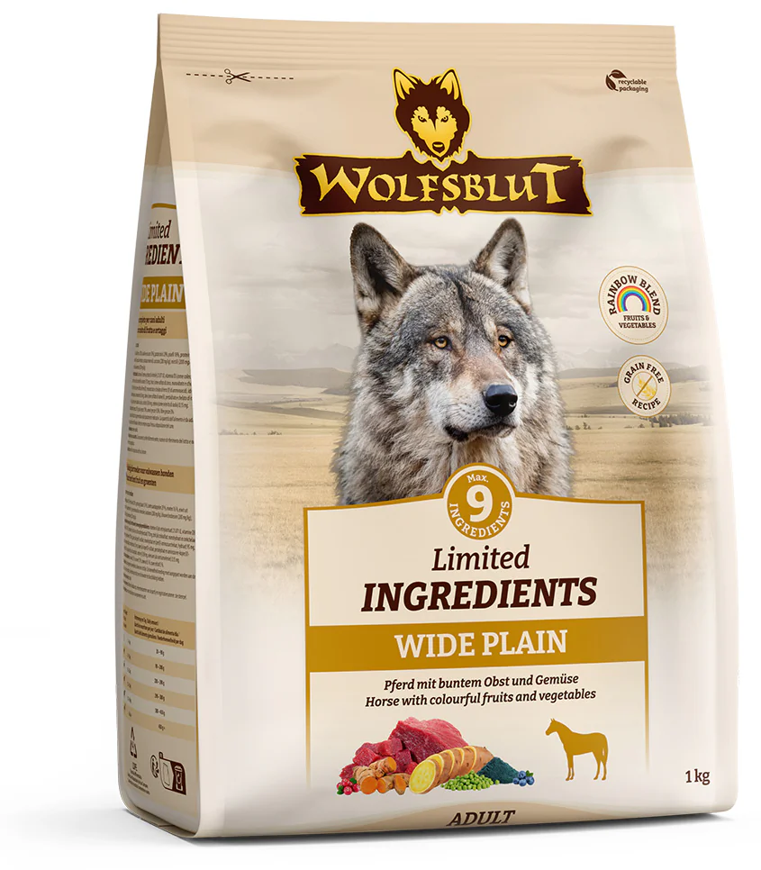 Levně Wolfsblut Dog Adult Limited Ingred. Wide Plain 1kg