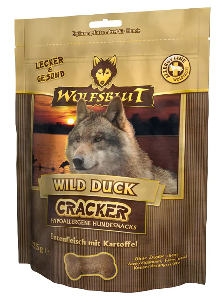 Wolfsblut Cracker Wild Duck 225g - kachna