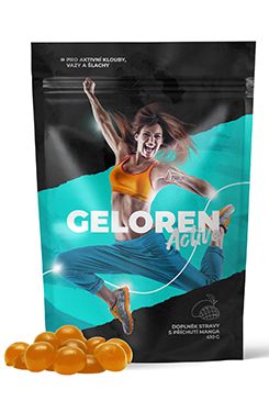 Levně Contipro Pharma a.s. - Geloren Geloren Active - mango 410g 90tbl