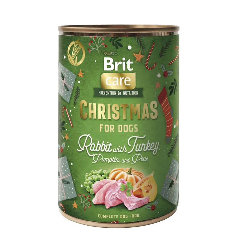 Brit Care Dog Christmas can Rabbit 400 g