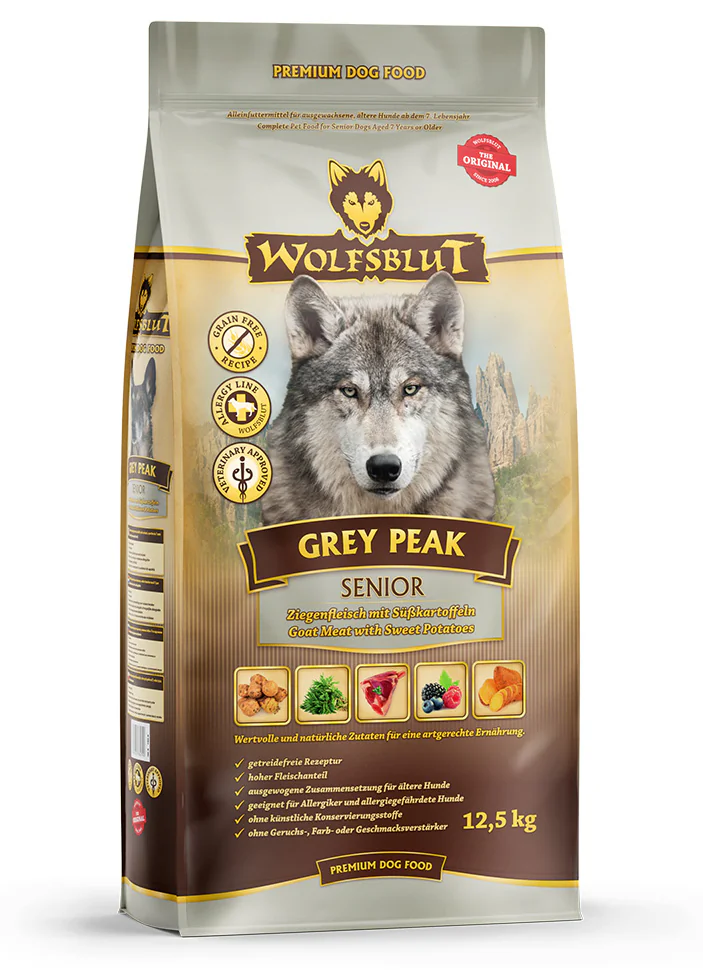 Levně Wolfsblut Dog Senior Grey Peak 12,5kg