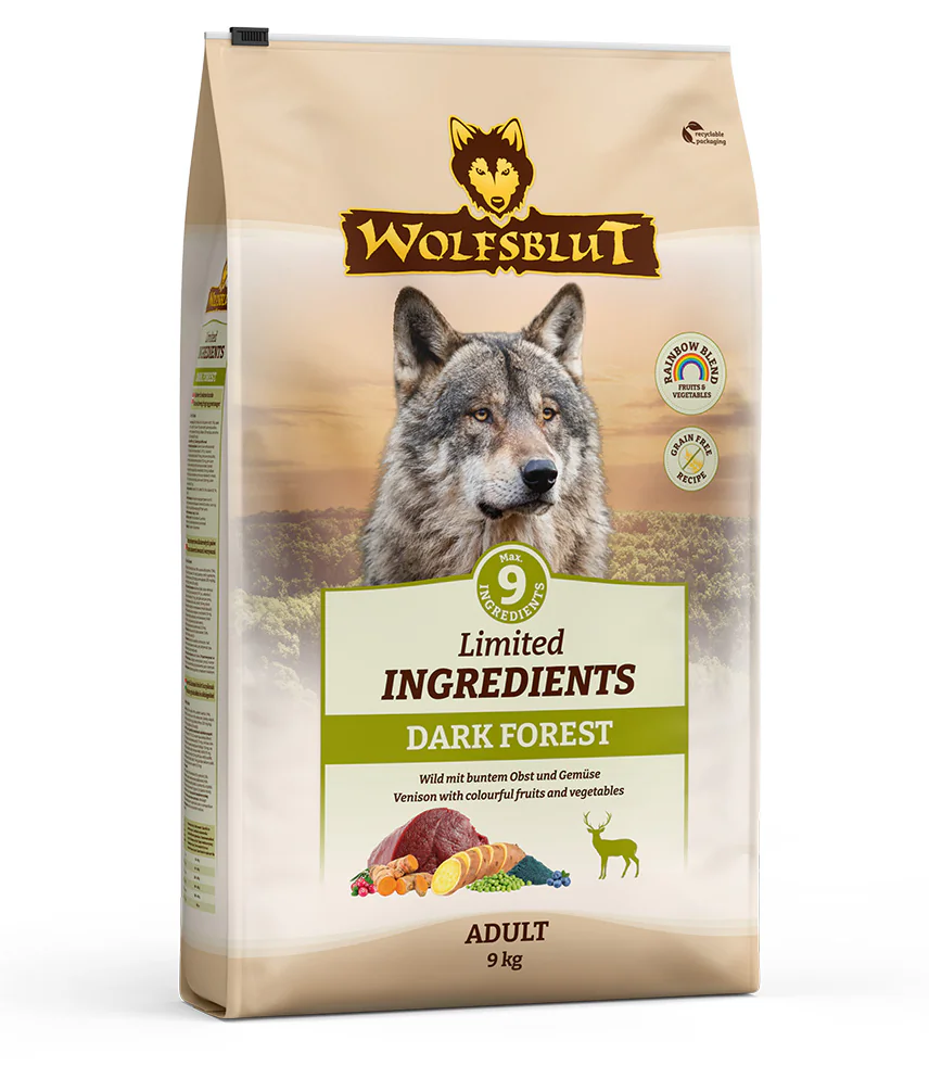 Wolfsblut Dog Adult Limited Ingred. Dark Forest 9kg