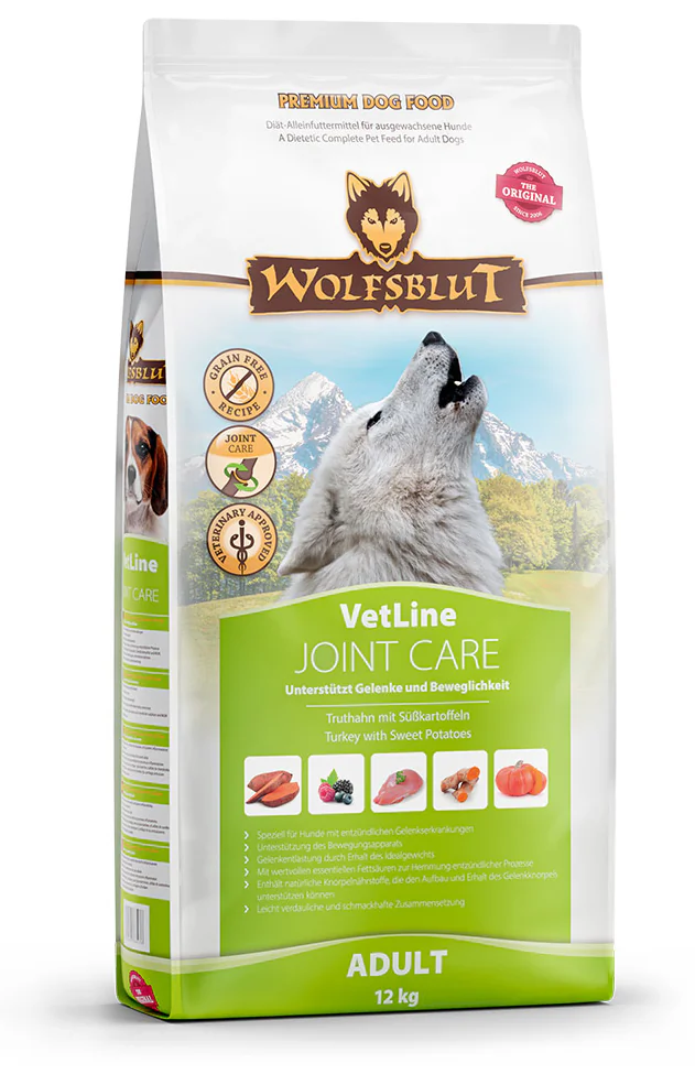 Wolfsblut VetLine Joint Care 12kg - krůta s batáty