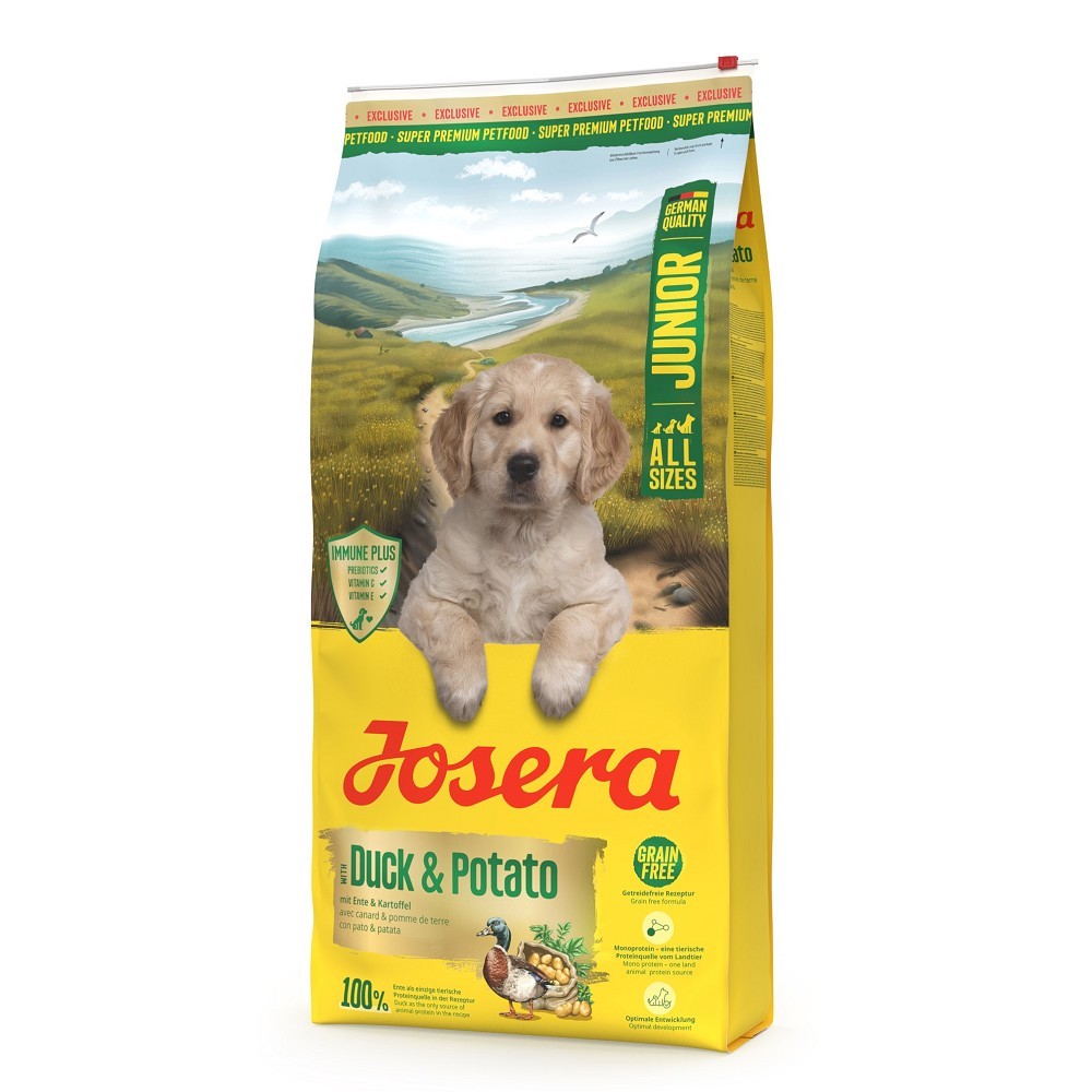 Josera Dog All Sizes Junior with Duck & Potato 12,5kg